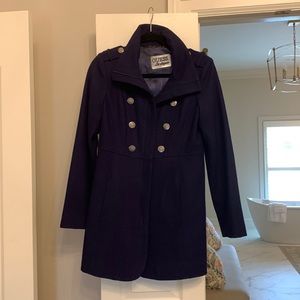 Womens wool pea coat